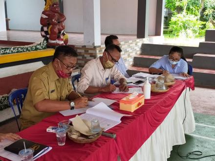 Musyawarah Desa Laporan Pertanggungjawaban Realisasi APBDes Tahun Anggaran 2020