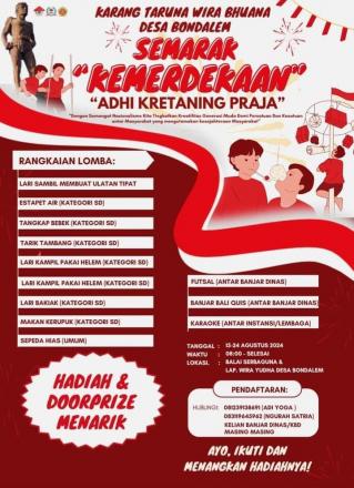 LOMBA 17 AGUSTUS 2024